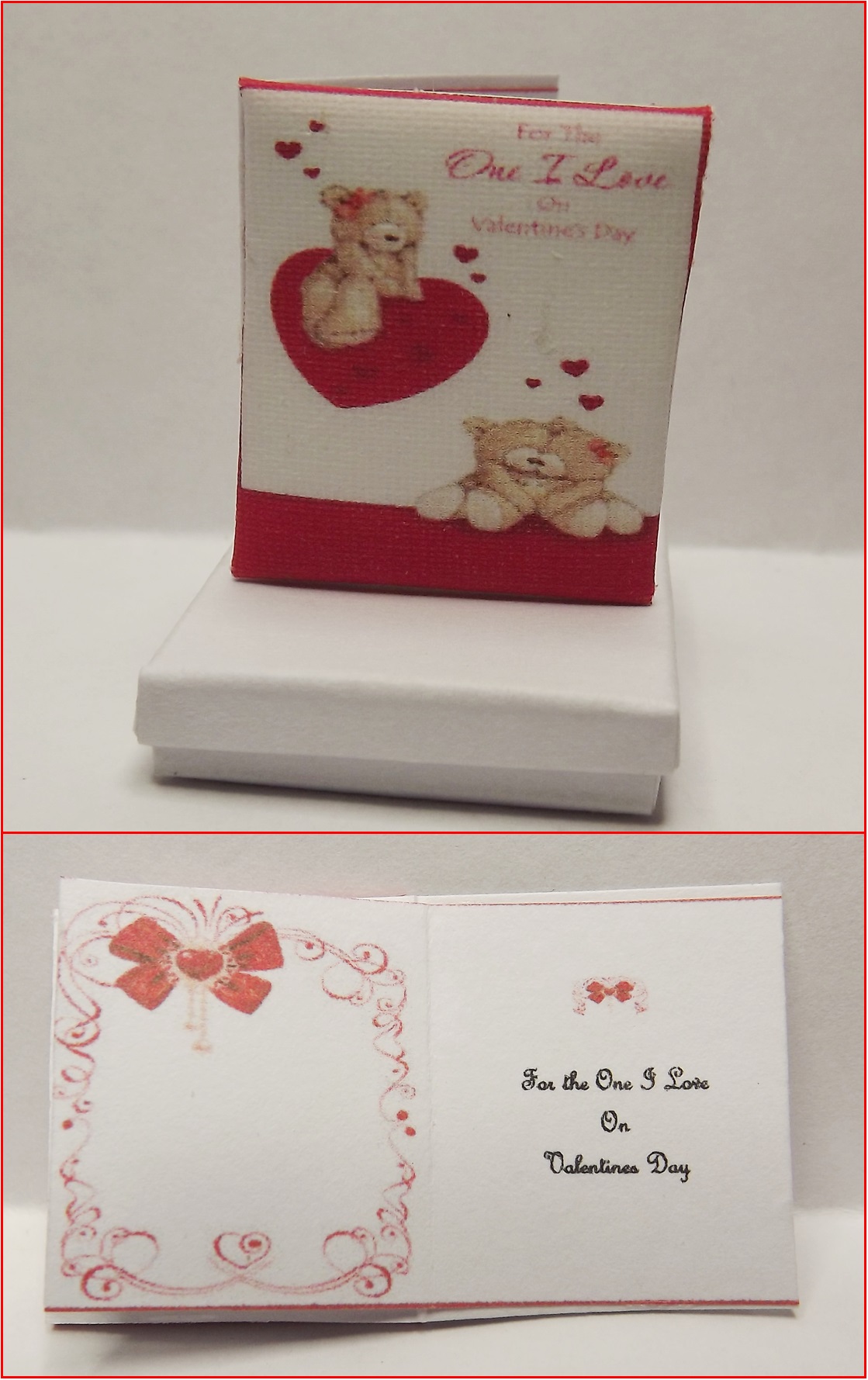 VALENTINES PADDED CARD IN BOX 2